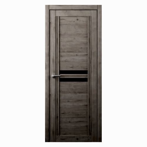 Дверь межкомнатная КАРОЛИНА, SOFT TOUCH Кремовый (ст. Бронза)